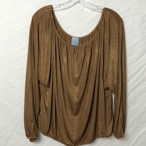 gold/copper long sleeve